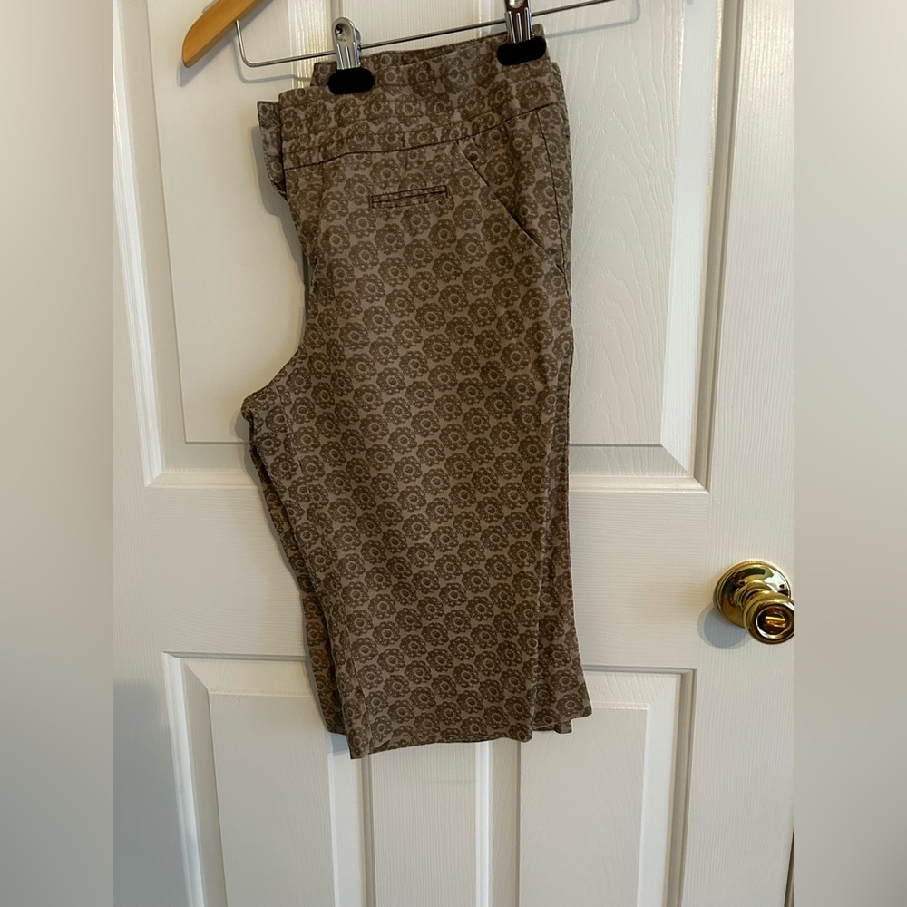 Anthropologie | wide leg casual trousers
